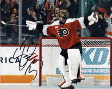 Philadelphia Flyers  Samuel Ersson  Autographed Signed 8x10 Photo COA #3