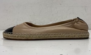 Coach Camryn Leather Espadrille Flats Women's Sz 8.5