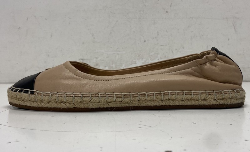 Coach Camryn Leather Espadrille Flats Women's Sz 8.5