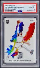2023 Panini Spectra Color Blast Victor Wembanyama #20 card