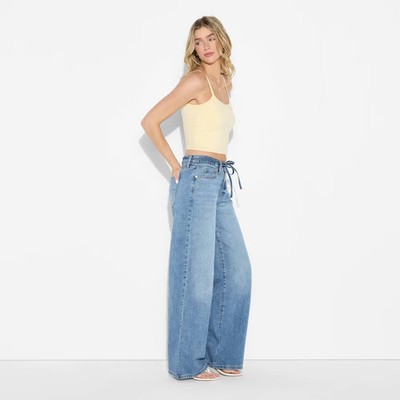 Women's Low-Rise Baggy Jeans - Wild Fable