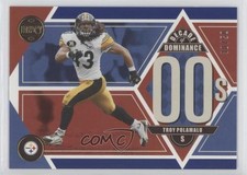 2022 Panini Legacy Decade of Dominance Blue /50 Troy Polamalu #DD-14 HOF 0r12