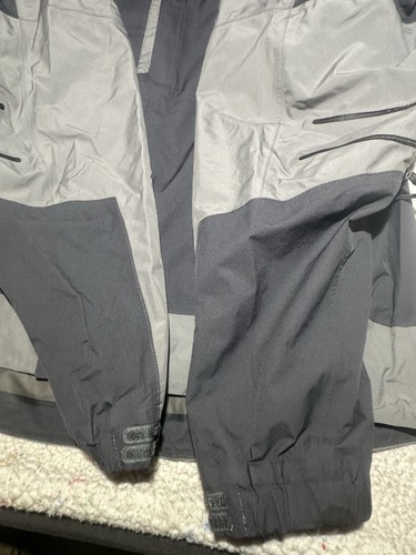 LL Bean Gore Tex Regenjacke Herren Large Gorp Core Outdoor Paclite versteckte Kapuze - Bild 6 von 22