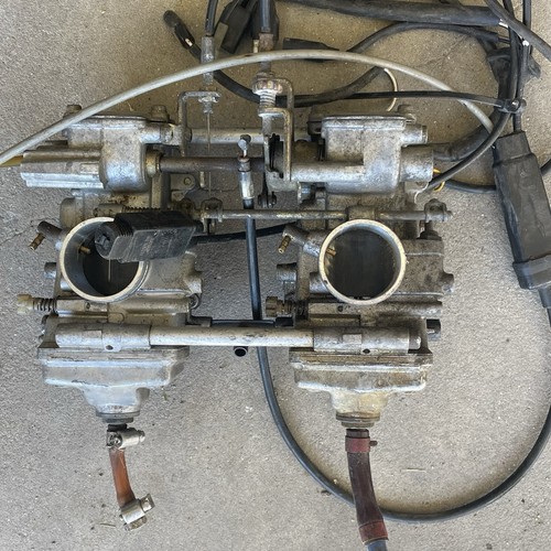 2001 Polaris XC 600 Snowmobile 38mm Flatslide Rack Carbs XC600 Classic Touring - Picture 2 of 13