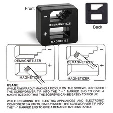 Screwdriver 2 in 1 Magnetizer Demagnetizer Professional Magnetizing Pickup Tool