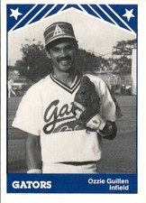 1983 Beaumont Golden Gators TCMA #2 Ozzie Guillen Venezuela VZ NM Baseball Card