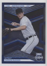 2023 Panini Elite Extra Edition Blue Aspirations 138/349 Carson Rucker #108 0rf