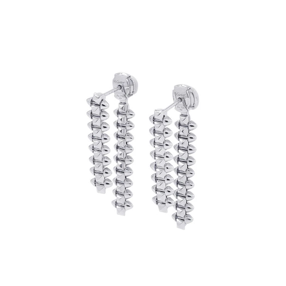 Cartier — CARTIER Crash Do Cartier Earrings Multiwear 18K White Gold B8301545