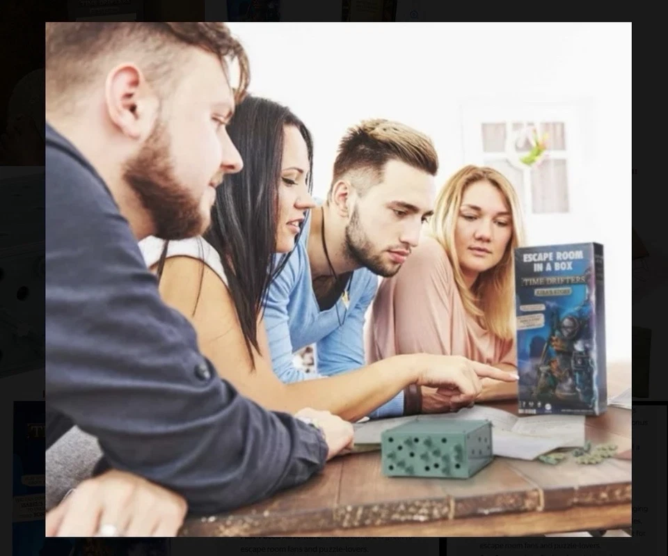 Escape Room In A Box Time Drifters Kira’s Story - FIX THE BROKEN TIME MACHINE - Image 4 of 4