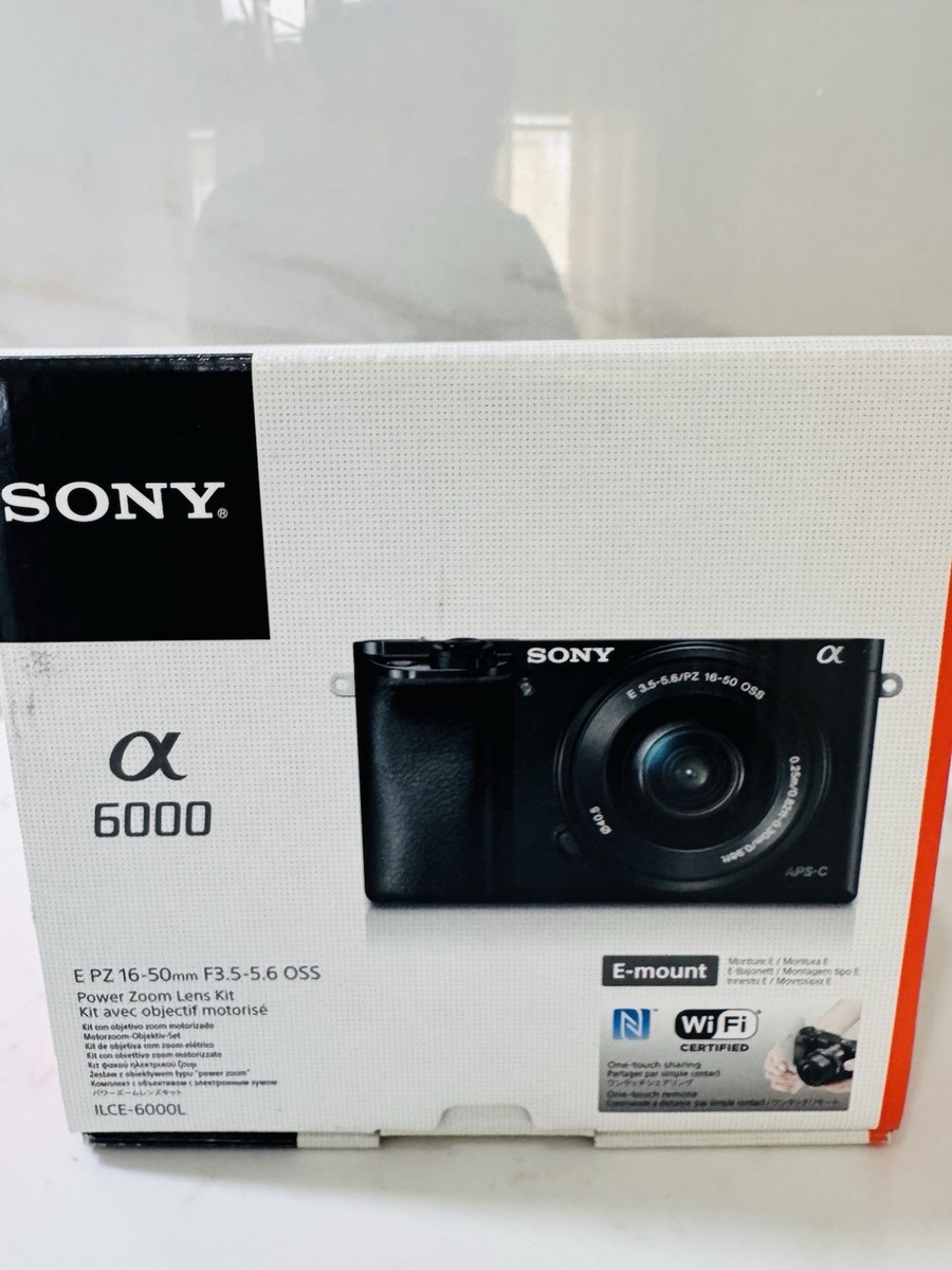 Sony Alpha A6000 Mirrorless Digital Camera With 16-50mm and 55
