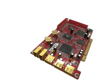 CEI LTD. U-0074-001 PCI FIREWIRE /USB/IDE COMBO CONTROLLER ONE BEZEL GK14272