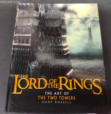 LOTR The Art of The Two Towers by Gary Russell Signed by Alan Lee No DJ