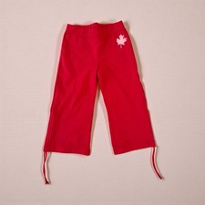 TEAM CANADA Olympics Girls Red Pants Size 16 NEW NWT