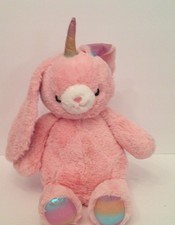 FAO Schwarz - Glow Brights - Toy Plush bunnycorn 15-inch Untested