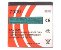 Batteria compatibile per Nokia 6500 Classic 7900 ricambio cellulare funzionante - Foto 1 di 1