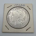 1901 O BU MORGAN SILVER DOLLAR Old collection for decades. White surfaces!