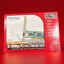 TRENDnet TE100-PCIWA 10/100Mbps PCI Fast Ethe...