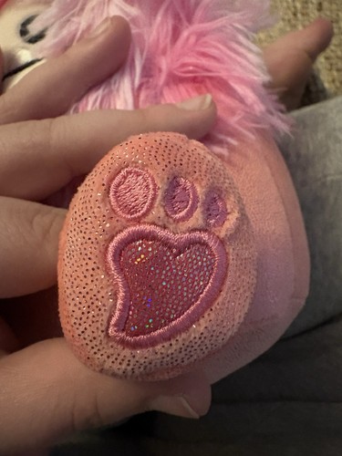 Squishmallows Glitter Squad Caparinne the Pink Bigfoot 7" NWT First To Market - 第 3/6 張圖片