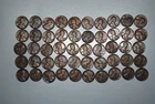 1939-D Lincoln Wheat Cent  Roll (50) ~ VF EF   RL81