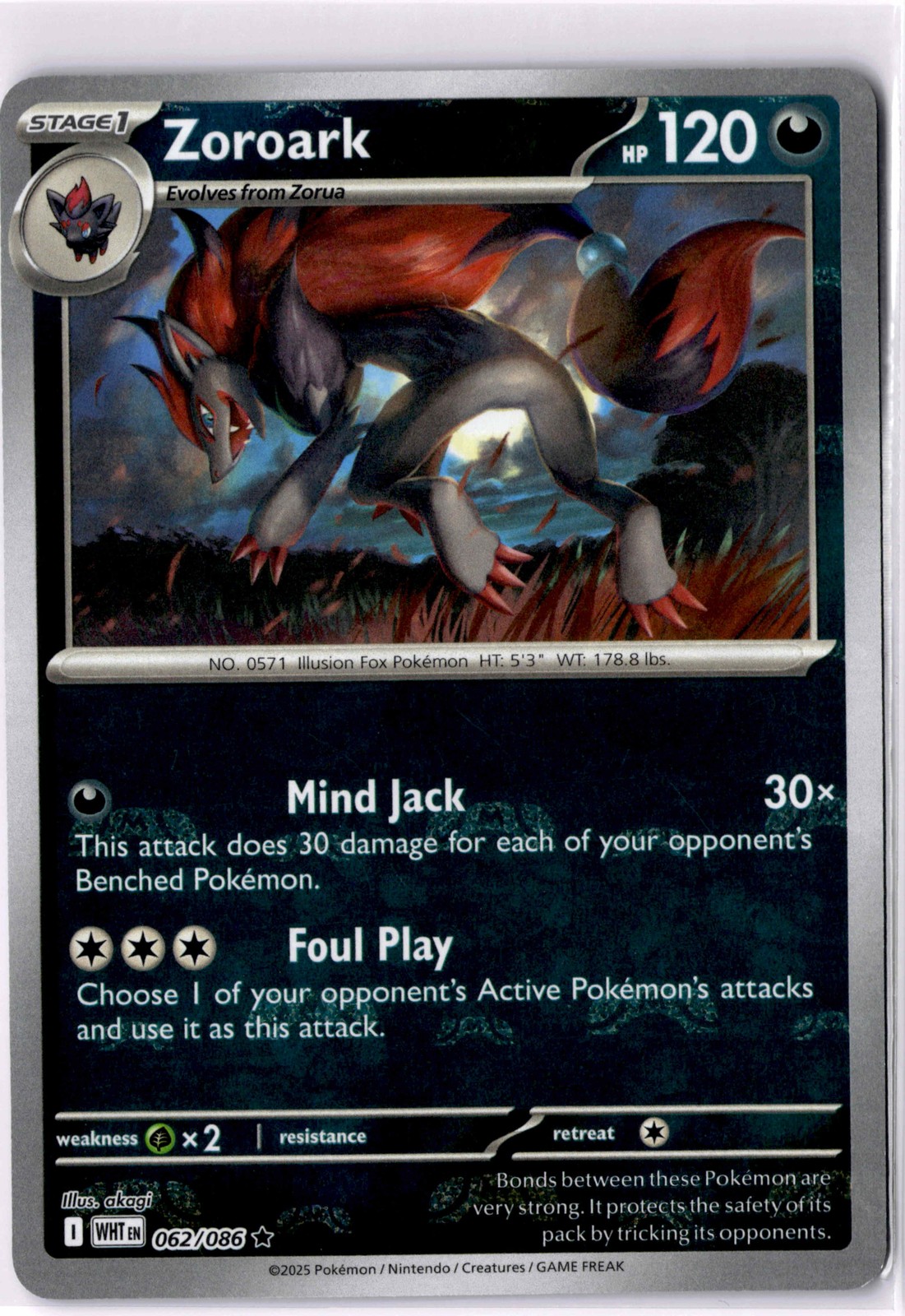 ポケモンカードゲーム PSA10 ZORUA ZOROARK MASTER BALL REVERSE Pokemon Card Zorua & Zoroark Master ball set Reverse holo