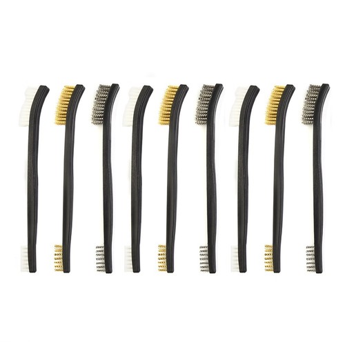 Drahtbürsten Handwerkzeuge 17 cm Messing für schweres Schrubben Edelstahl - Bild 7 von 12