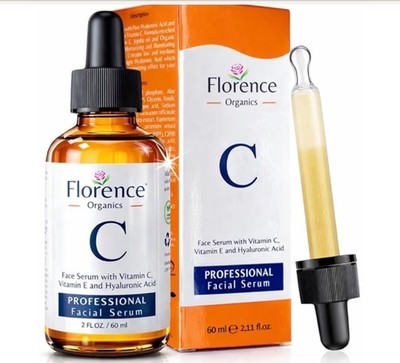Vitamin C Serum Anti Aging with Hyaluronic Acid & Vitamin E Brightening 2 Fl Oz