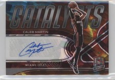 2021-22 Spectra Catalysts Signatures Astral Prizm 27/49 Caleb Martin Auto 1a07