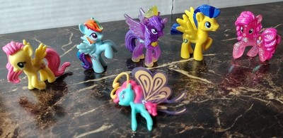 MY LITTLE PONY RAINBOW DASH & Others 2  ACTION FIGURE LOT Cloudia Breezes Set