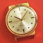 Timex Electric Vintage Watch Rare Crown On Caseback For Repair