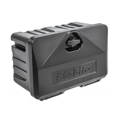 STABILO Deichselbox mit Schloss, Werkzeugkasten, Gurtkiste, Slick-Box 500-3