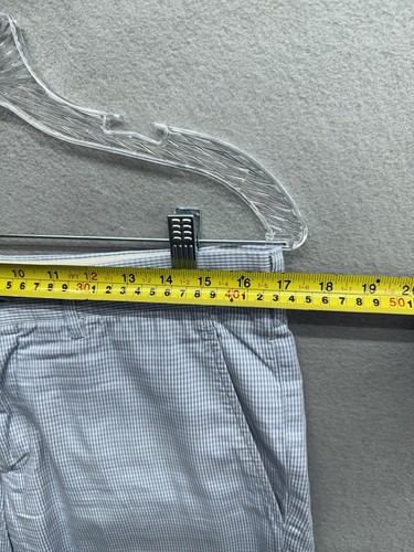 Pantalone pantaloncino uomo Prada Milano blu bianco a righe taglia 48 - Foto 4 di 11
