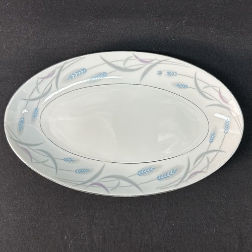 Valmont China ‘Royal Wheat’ 9 1/2” Oval Serving Platter, Vintage