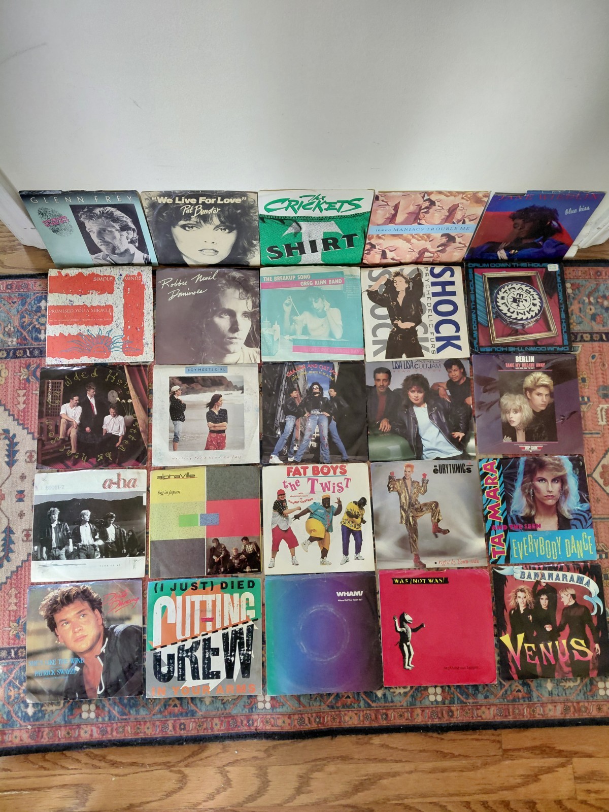 LOT of 50 1980s 7