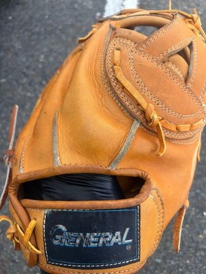 GENERAL SF210 Softball Mitt Right Throw Deep Pocket Training Gebraucht