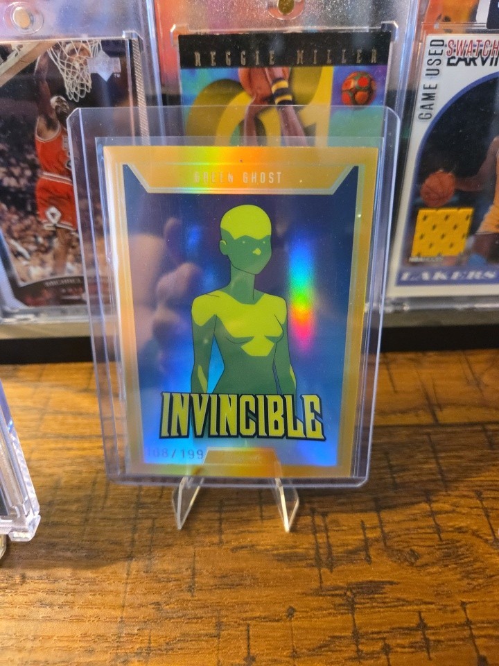 Super Products Invincible Green Ghost Keepsake Serial #148 Print Run 108/199