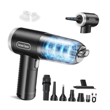 Car Vacuum Portable Cordless, 9000Pa Handheld Vacuum Mini Vacuum Black(9000pa)