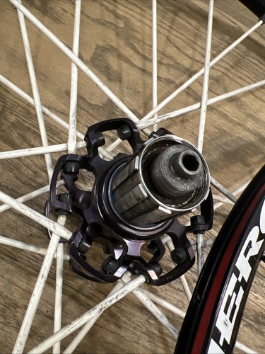 Spinergy Xyclone Enduro Spox 26” Mountain Bike Wheelset 100/135mm QR Black White - Picture 7 of 18