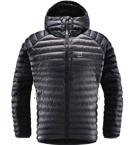 Haglöfs Jacke Herren Gr.M Essens Mimic Hoodie Pertex Steppjacke Grau 152235 - Bild 1 von 9