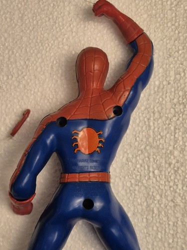 Vintage 1980s Remco Climbing Spider-man figure Marvel *Not Working* - Picture 12 of 24
