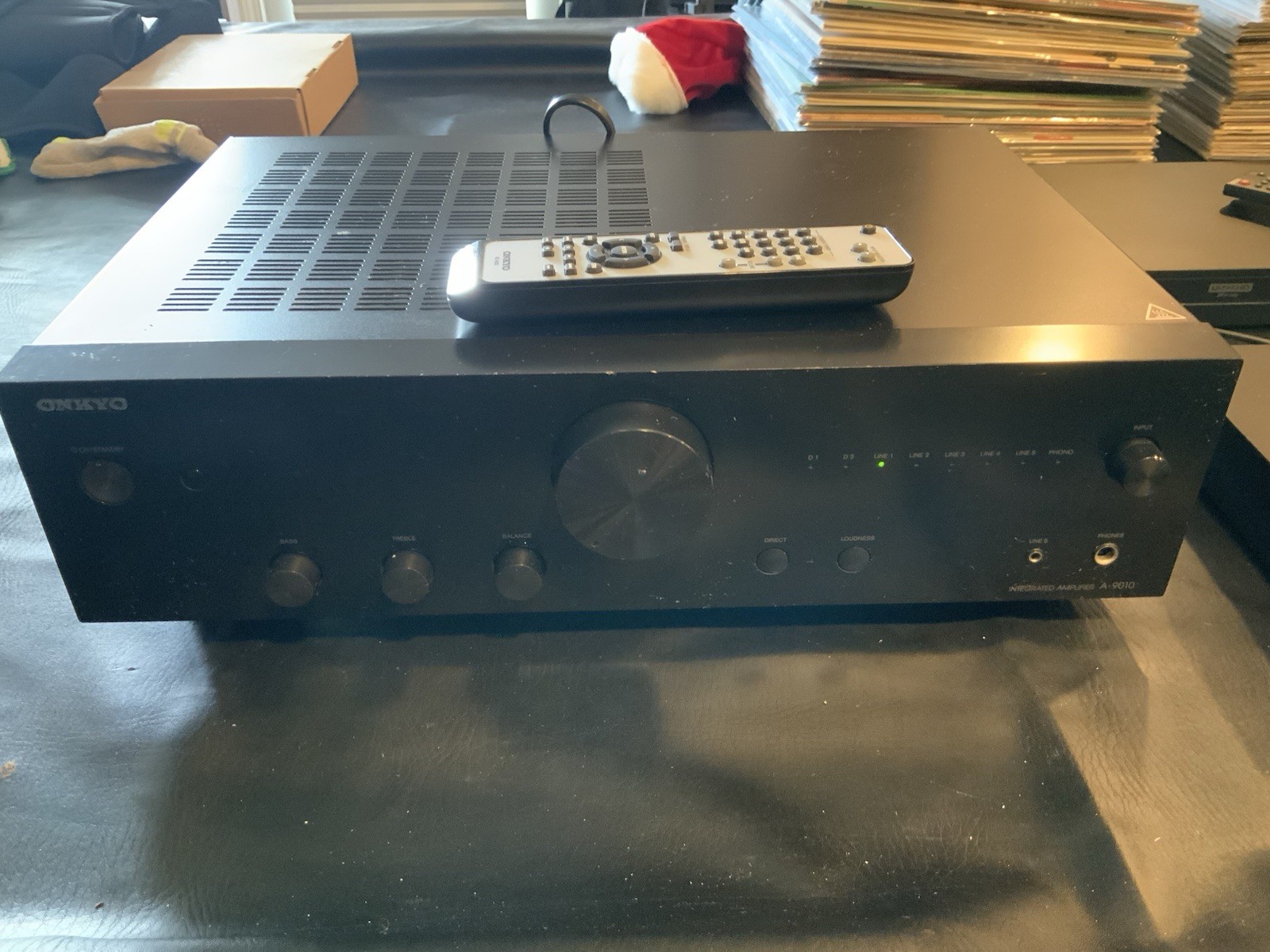 Onkyo A-9010 Integrated Stereo Amplifier w/ Phono Input W/ R