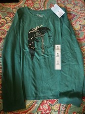 Cat Jack Long Sleeve Shirt Medium 8 Girls NWT