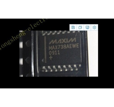 1PCS MAX738ACWE 5V,Step-Down,Current-Mode PWM DC-DC Converters SOP16 *qq