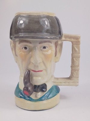 Rare Sherlock Holmes Character Mug. 5'' Tall. New!