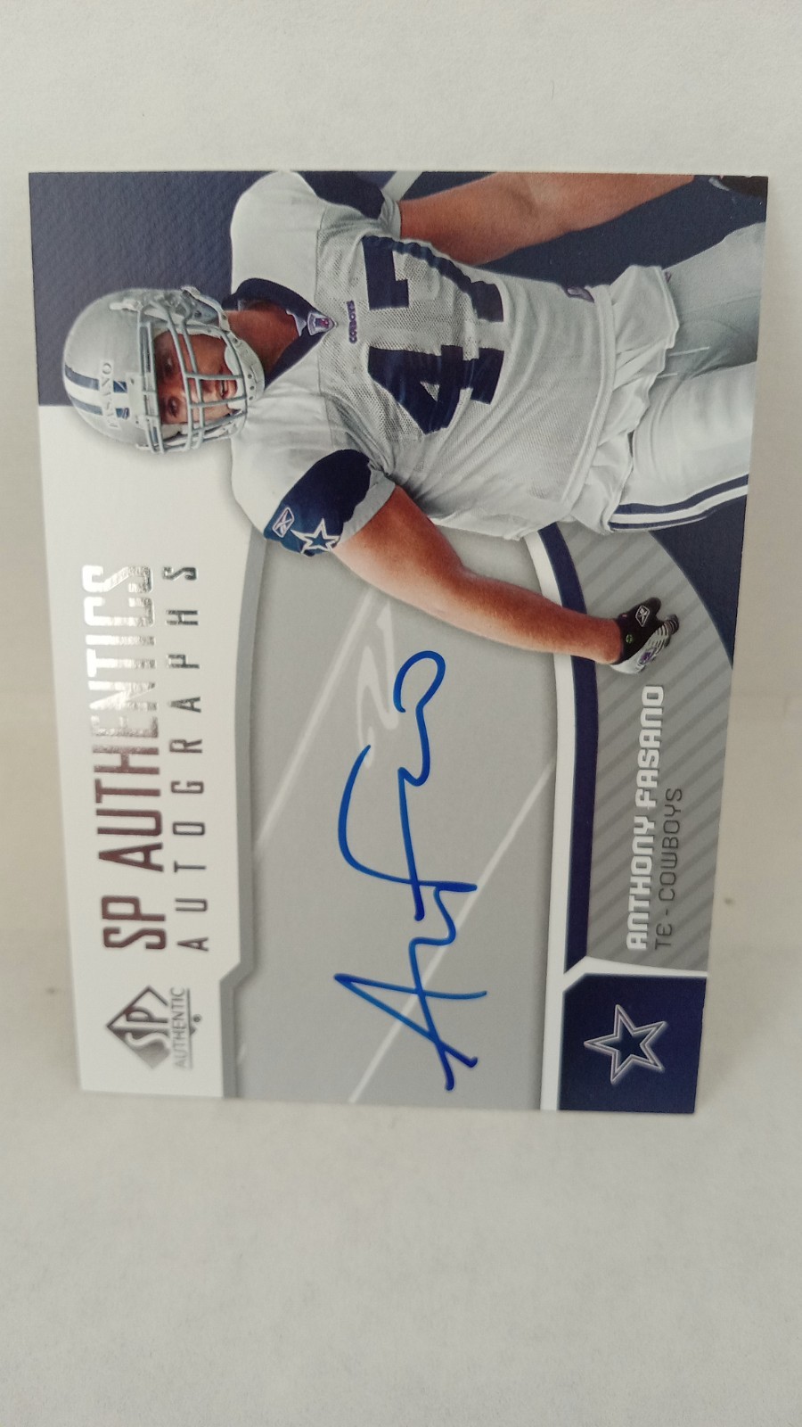 Anthony Fasano SP Authentic Autos #SPAF Base