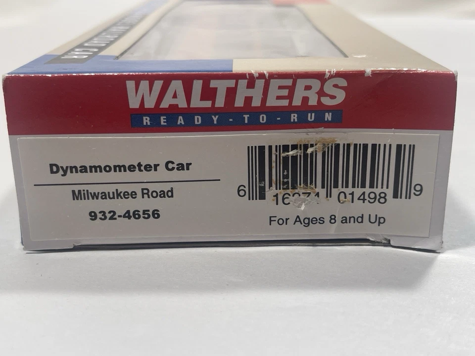 Walthers HO Milwaukee Road Dynamometer Car Vintage NIB Factory Sealed 932-4656 - Image 3 of 4