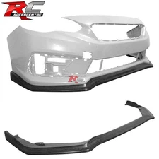 Fits 20-23 Subaru Impreza CS Style Front Bumper Lip Chin Spoiler PU Unpainted