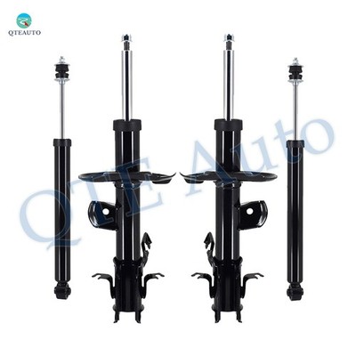 Set Front Suspension Strut-Rear Shock Absorber For 2011-2017 Nissan Juke AWD
