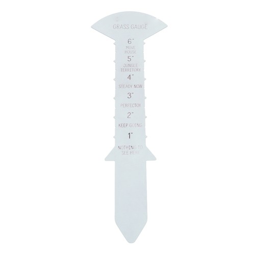 Grass Gauge 30cm Clear Funny Text Sturdy Iron Grass Height Measuring Ruler ND2 - Picture 9 of 12