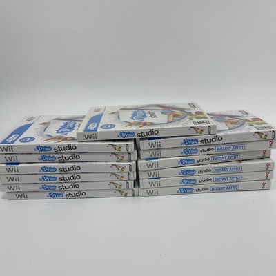 THQ uDraw Studio & Instant Artist Nintendo Wii Game Lot 11 Art Teacher School