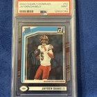 2024 Panini Clearly Donruss - Rated Rookie Jayden Daniels #52 (RC) PSA 9
